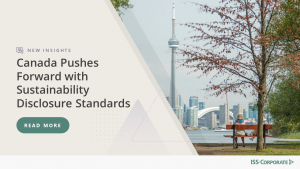 Canada Pushes Forward with Sustainability Disclosure Standards - Feature Image