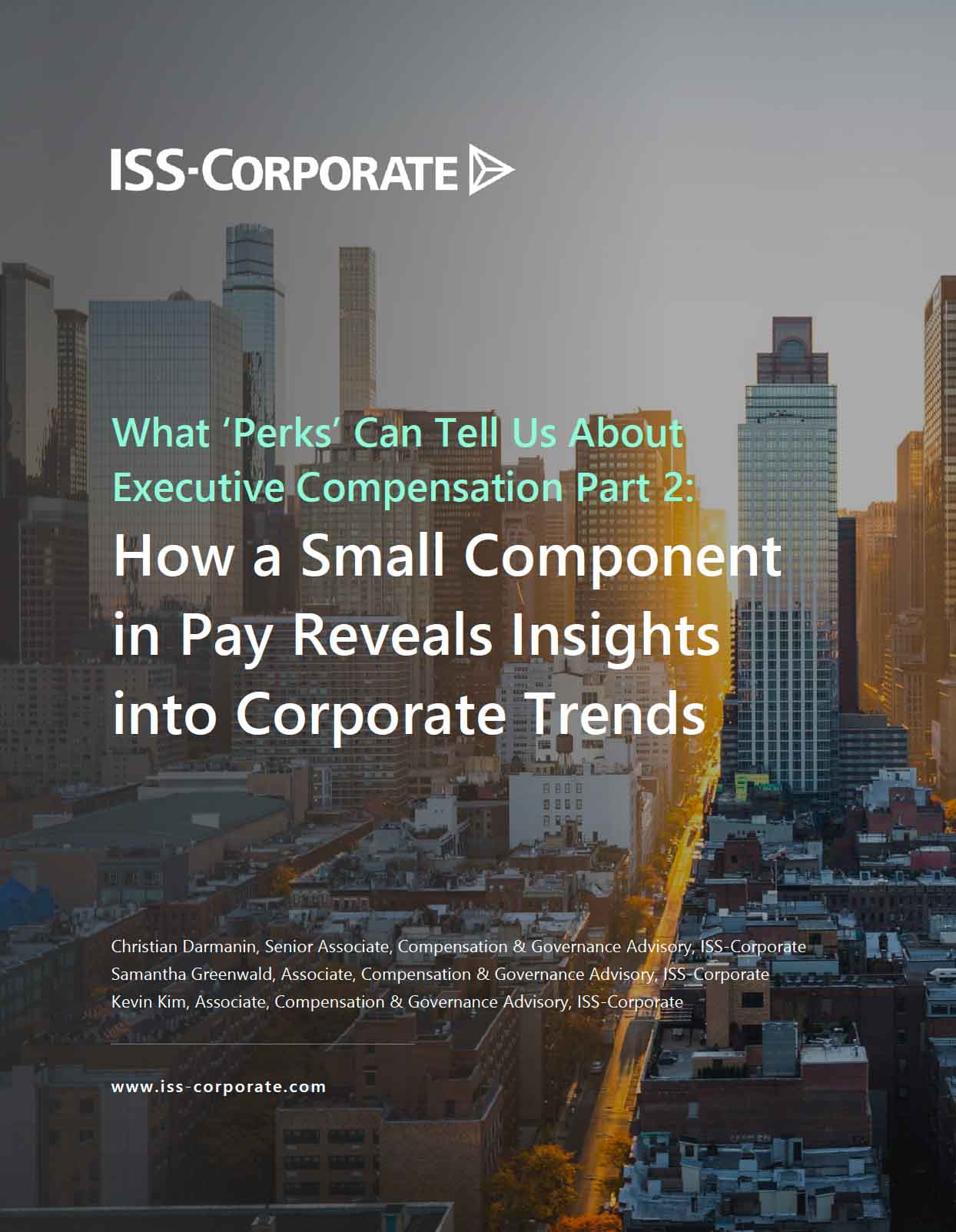 How a Small Component in Pay Reveals Insights into Corporate Trends